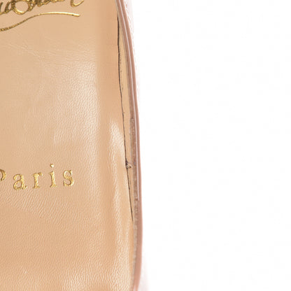 Christian Louboutin Patent New Very Prive 120 Pumps 35 Nude 13 of 14