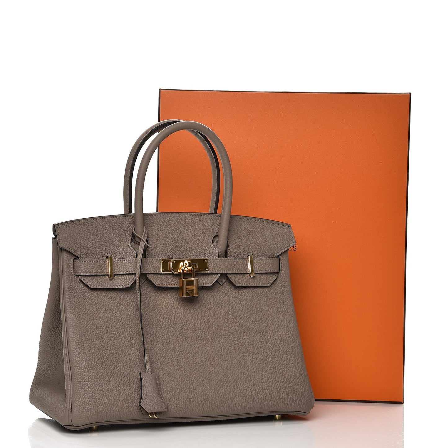 Togo Birkin 30 Gris Asphalte