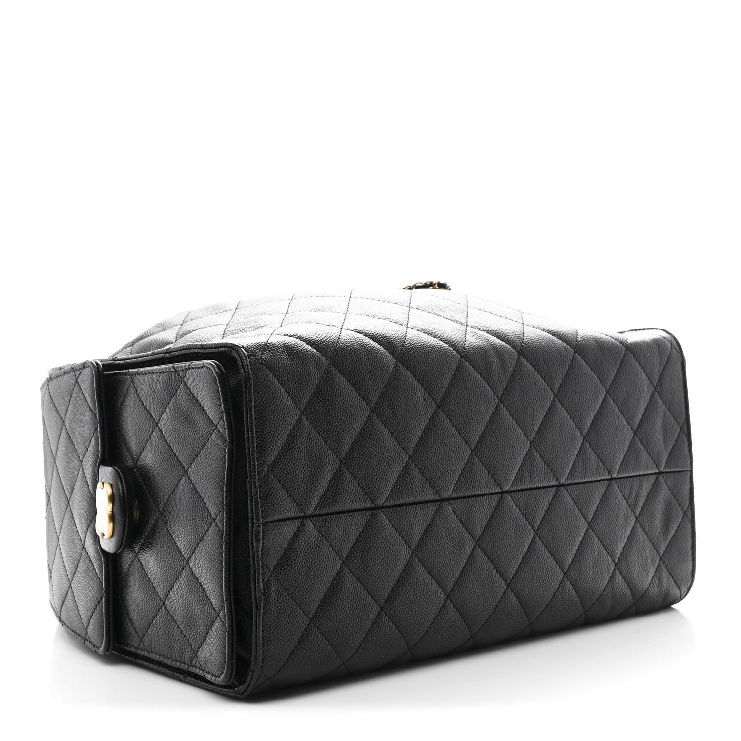 Chanel Caviar Quilted Medium Chanel 25 Handbag Black 5 of 14