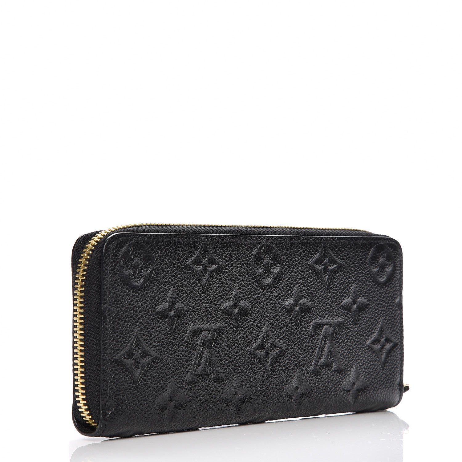 Louis Vuitton Empreinte Clemence Wallet Black 3 of 6
