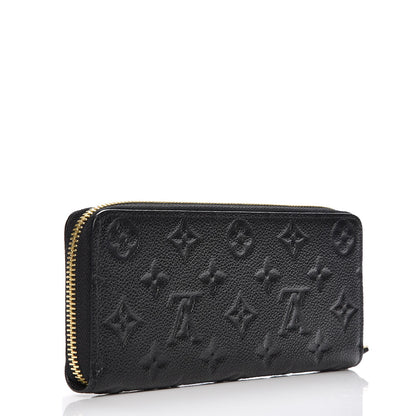 Louis Vuitton Empreinte Clemence Wallet Black 3 of 6