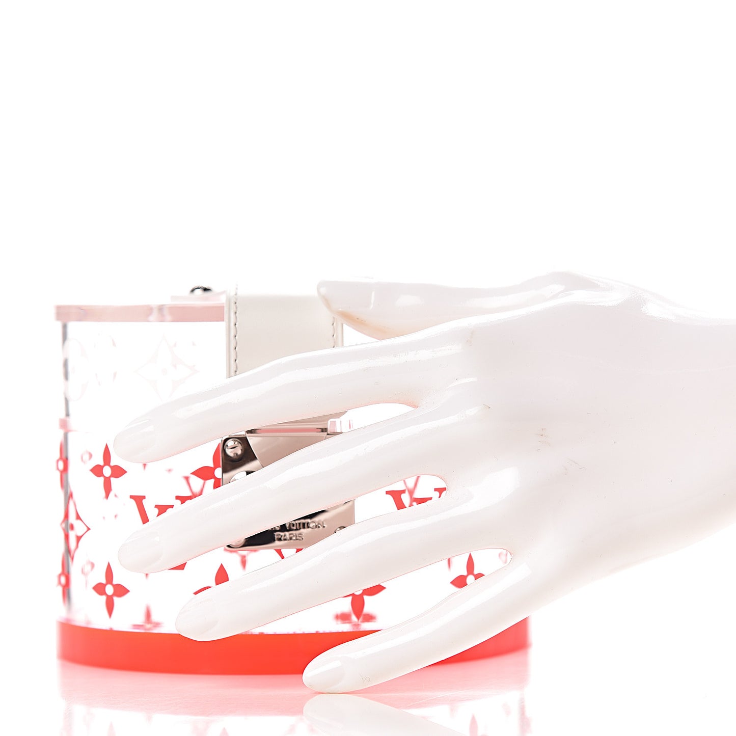Transparent Plexiglass Box Scott Fluorescent Pink