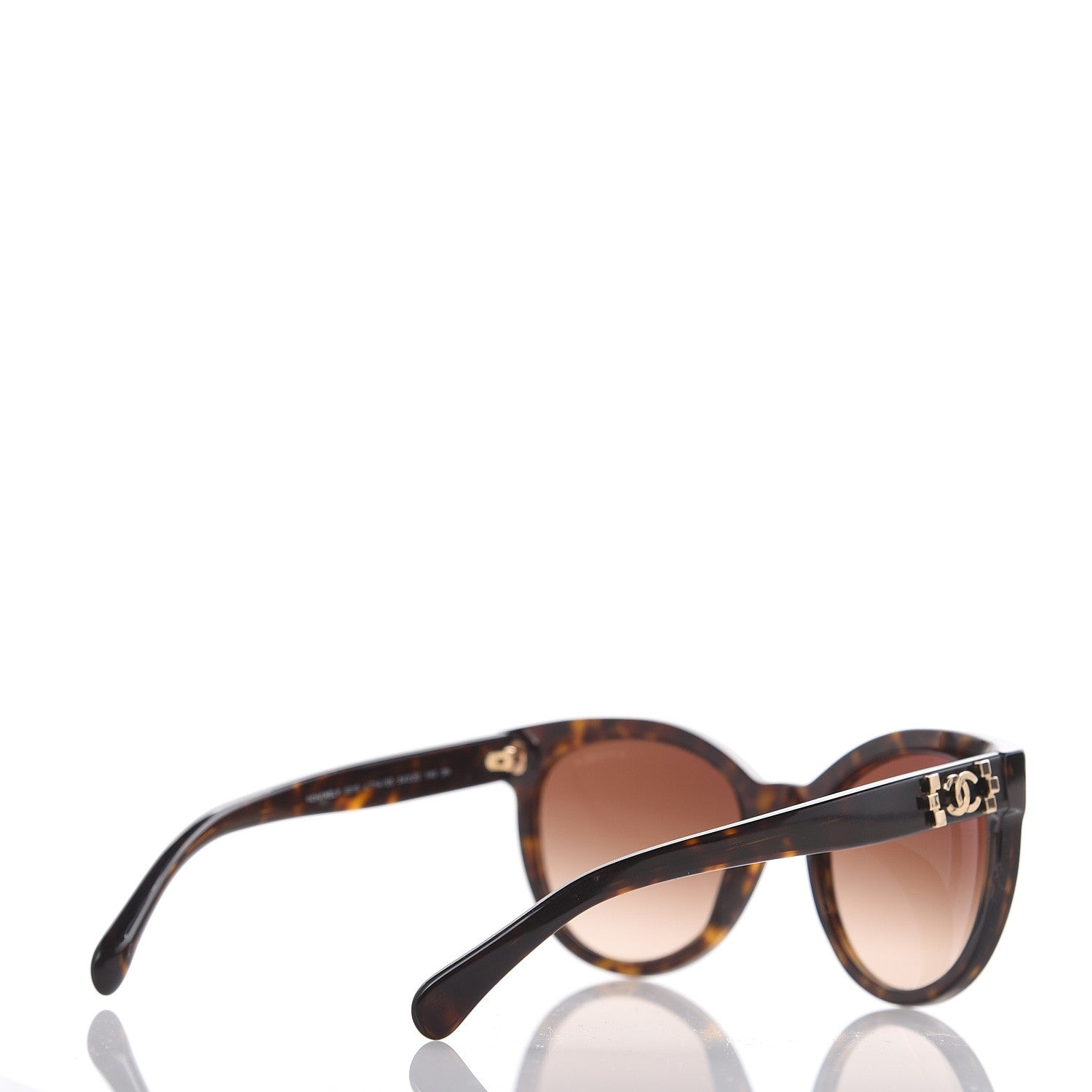 Chanel Pantos Signature CC Sunglasses 5315 Dark Havana 3 of 7