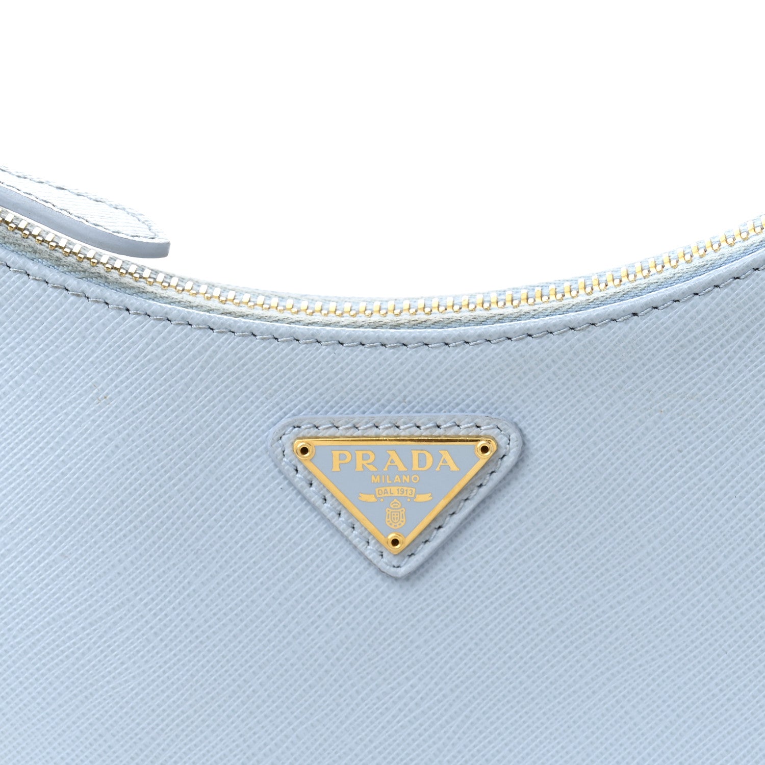 Prada Saffiano Re-Edition 2005 Shoulder Bag Celeste 9 of 12