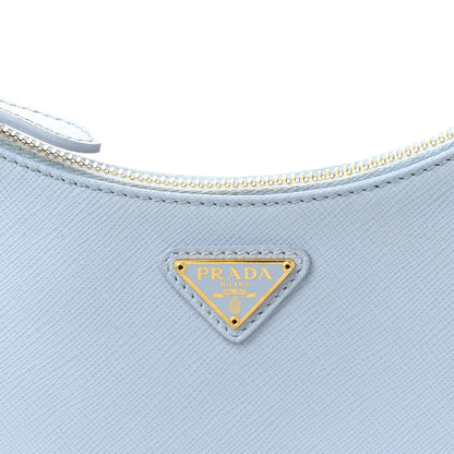 Prada Saffiano Re-Edition 2005 Shoulder Bag Celeste 9 of 12