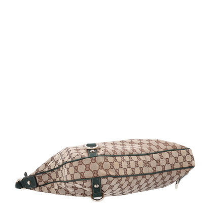 Gucci Monogram Large Abbey D Ring Hobo Green 4 of 10