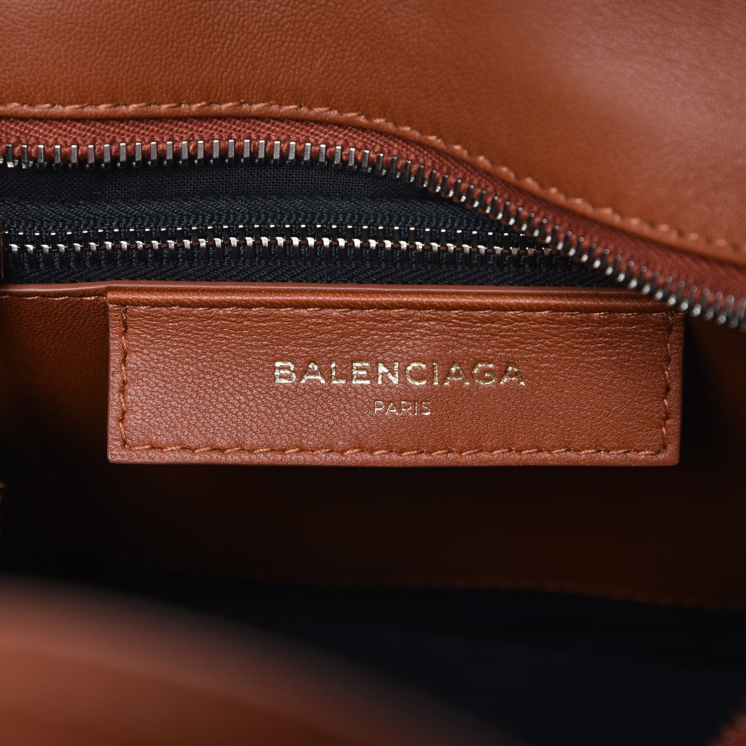 Balenciaga Agneau XS Bazar Shopper Tote Marron Fauve 6 of 17