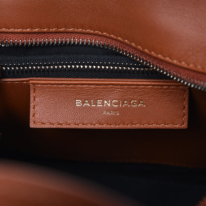 Balenciaga Agneau XS Bazar Shopper Tote Marron Fauve 6 of 17