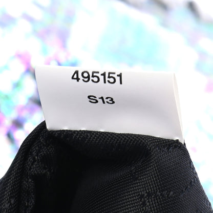 Stella McCartney Eco Python Oleographic Small Falabella Tote Navy 8 of 10