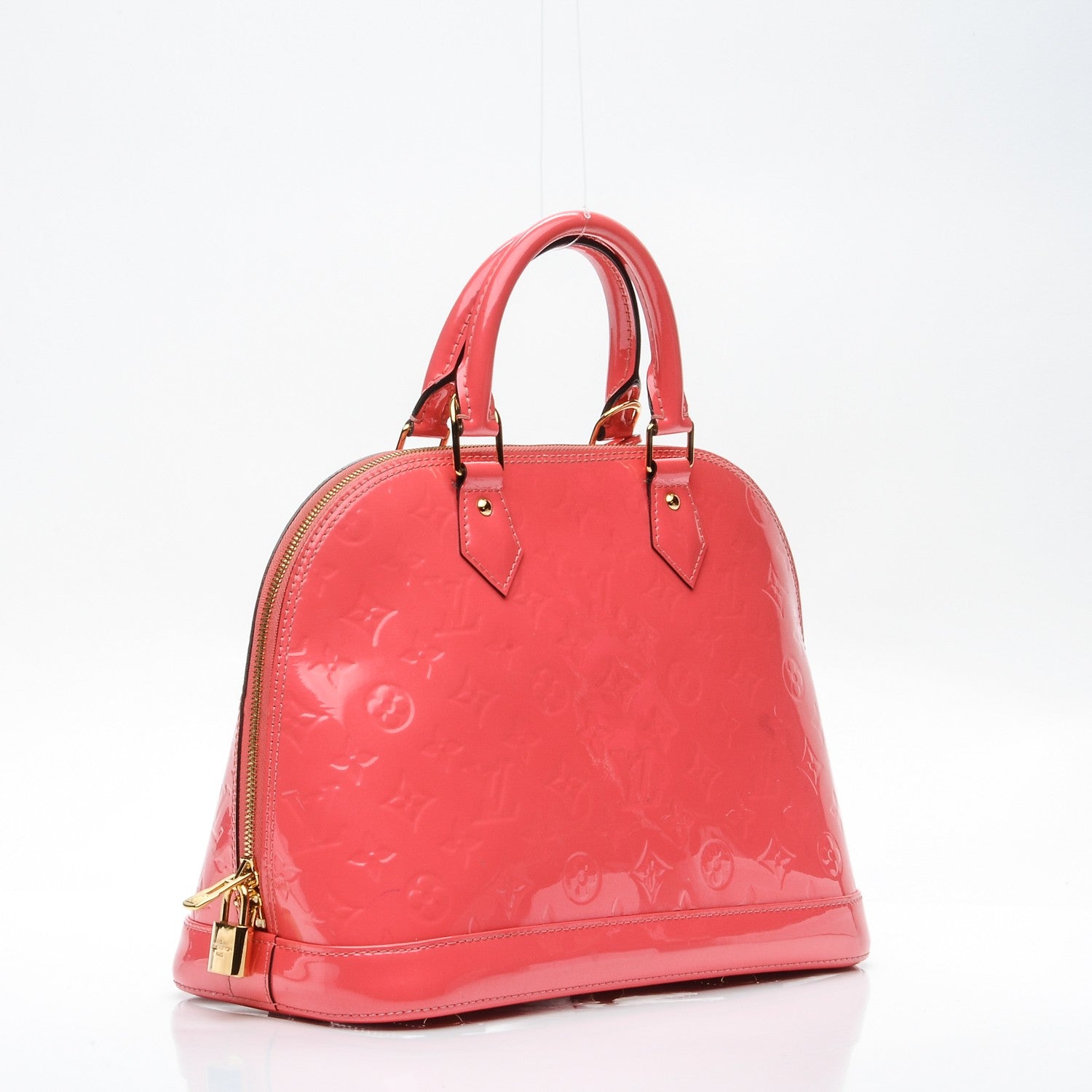 Louis Vuitton Vernis Alma PM Rose Litchi 3 of 19