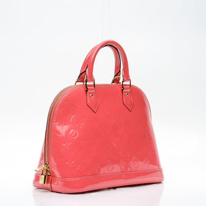 Louis Vuitton Vernis Alma PM Rose Litchi 3 of 19