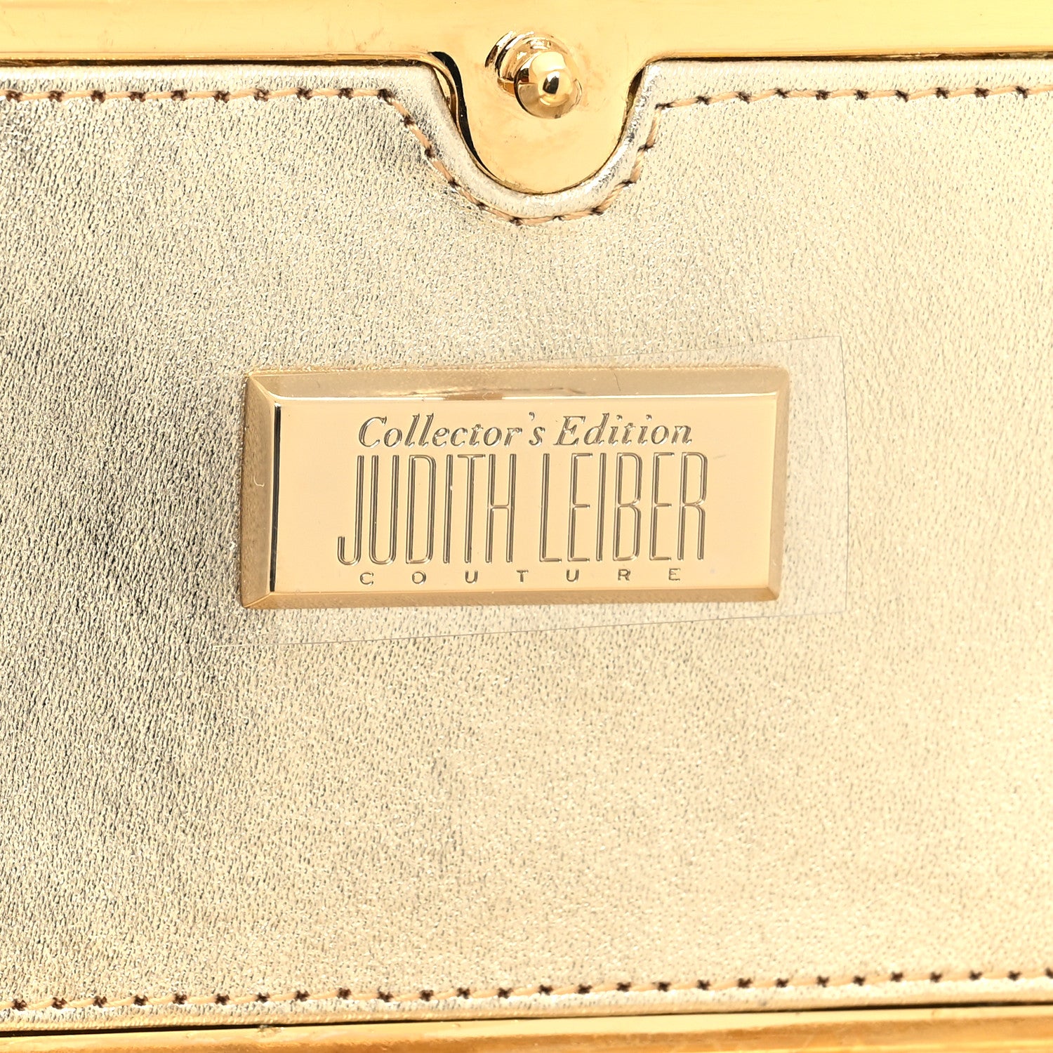Judith Leiber Crystal Lion Pedestal Minaudiere Clutch 6 of 10