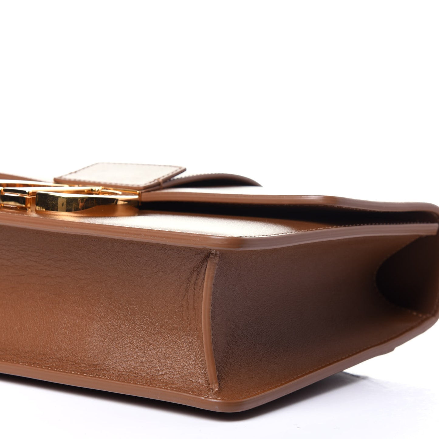 Smooth Calfskin 30 Montaigne Flap Bag Brown