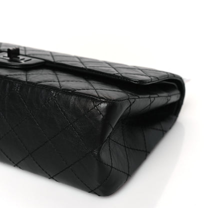 Chanel Aged Calfskin Quilted 2.55 Reissue 226 Flap So Black 8 of 8