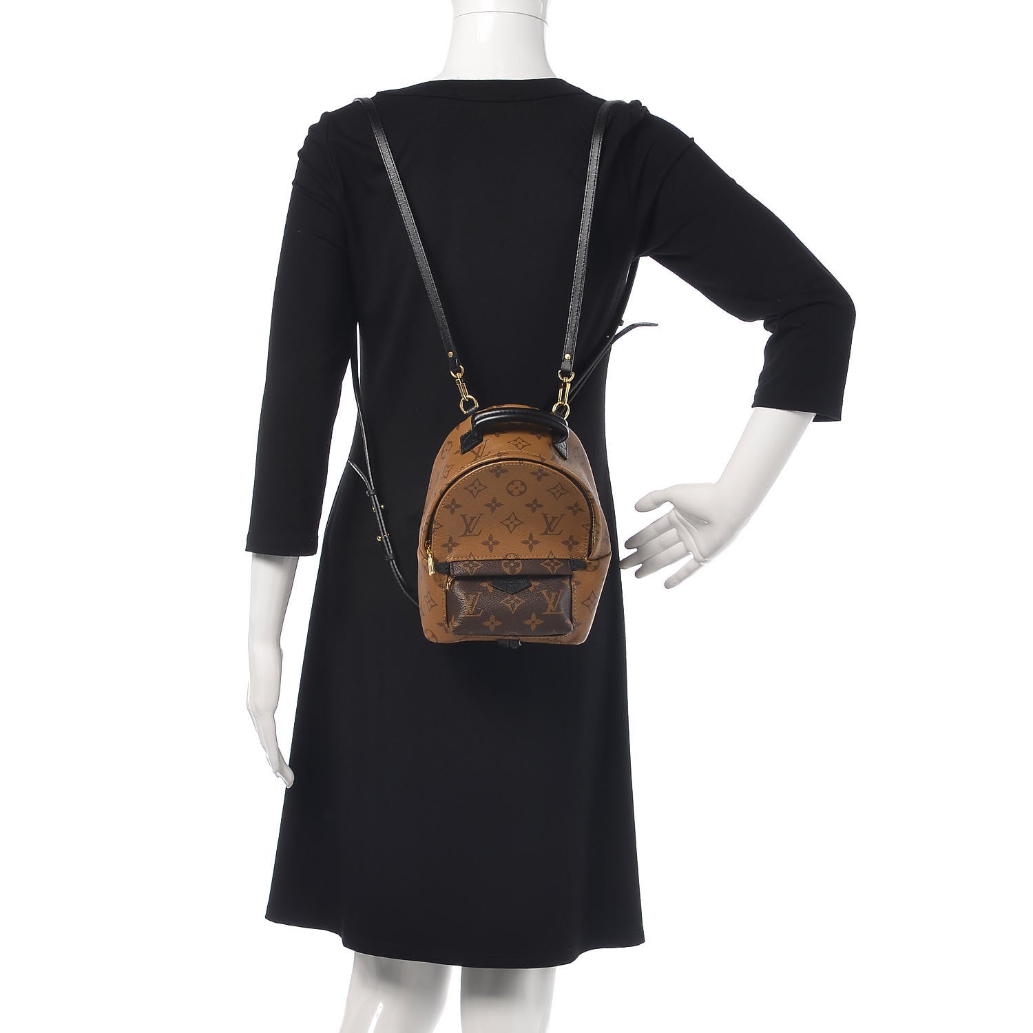 Louis Vuitton Reverse Monogram Palm Springs Backpack Mini 2 of 7