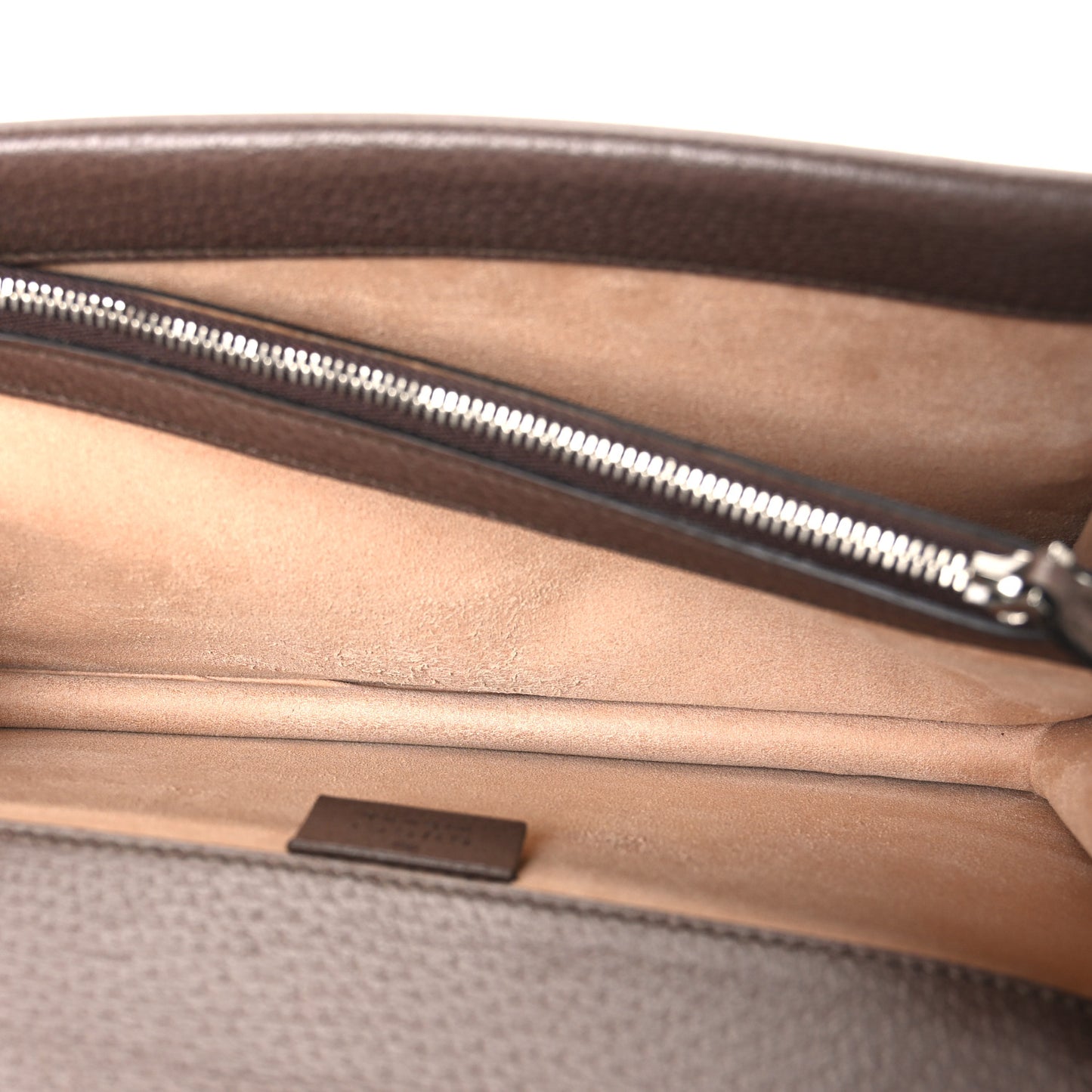 GG Supreme Monogram Textured Dollar Calfskin Top Handle Dionysus Shoulder Bag Beige Ebony New Acero