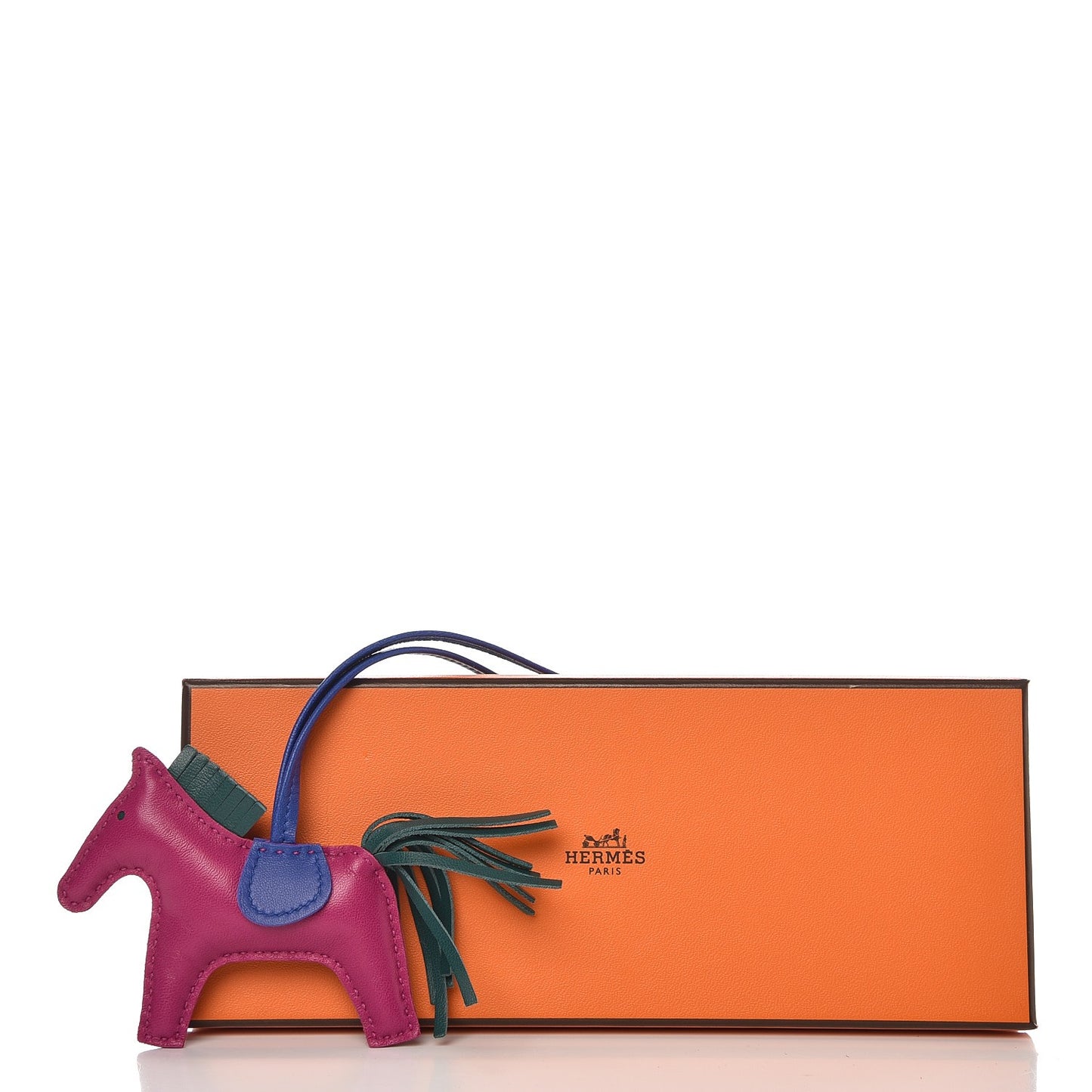 Milo Lambskin Grigri Rodeo Horse Bag Charm PM Rose Pourpre Bleu Electrique Malachite