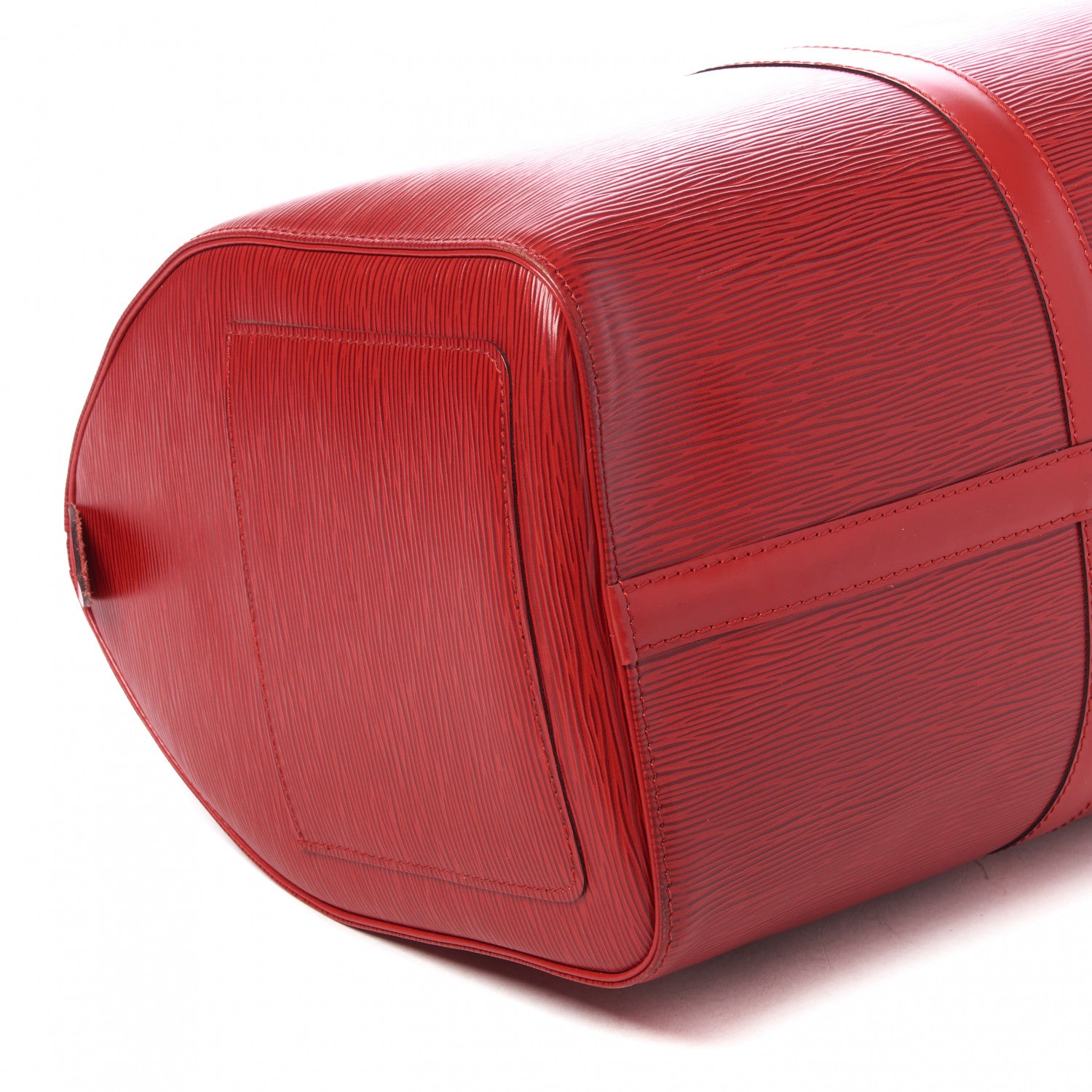 Louis Vuitton Epi Keepall 45 Castillan Red 5 of 9