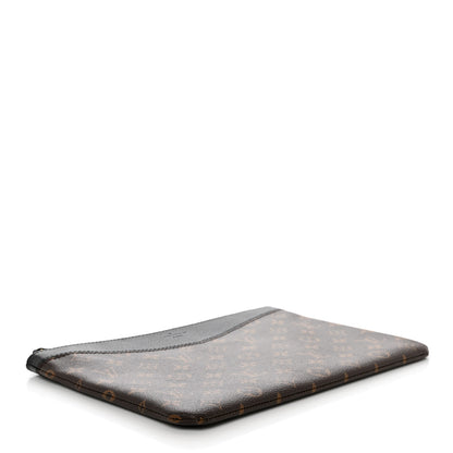 Louis Vuitton Monogram Daily Pouch Black 4 of 7