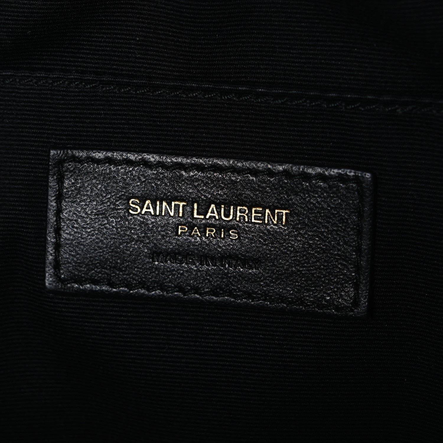 Saint Laurent Calfskin Matelasse Monogram Lou Camera Bag Deep Marine 6 of 10