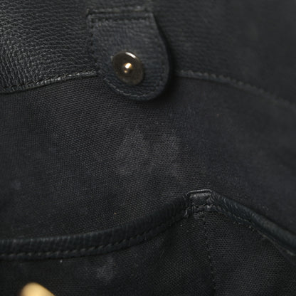 Burberry Grainy Calfskin House Check Small Canterbury Black 13 of 18