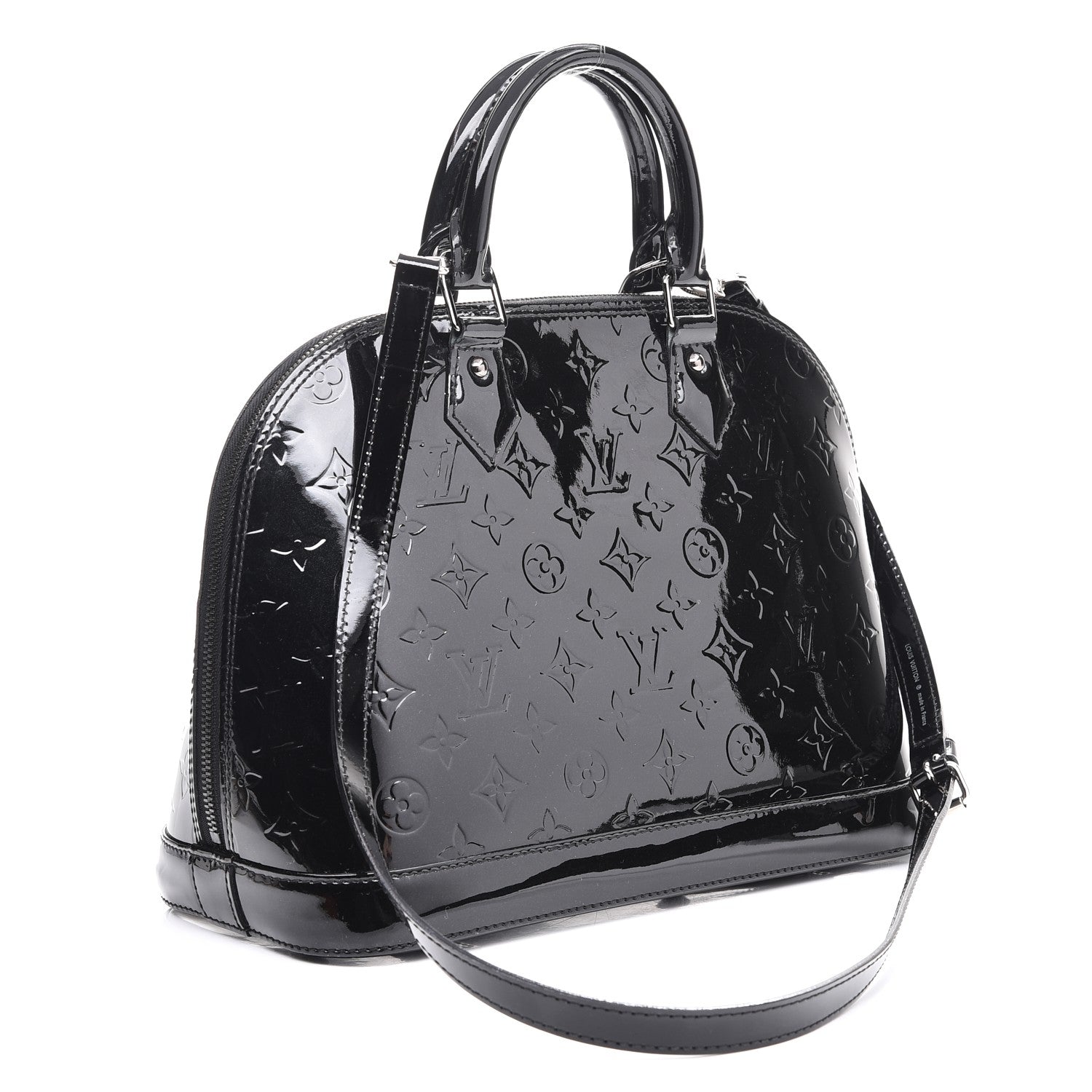 Louis Vuitton Vernis Alma PM Noir Magnetique 4 of 9