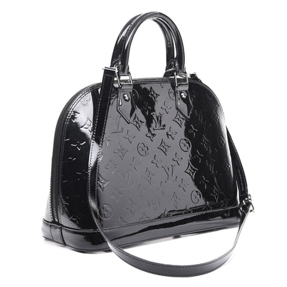 Louis Vuitton Vernis Alma PM Noir Magnetique 4 of 9