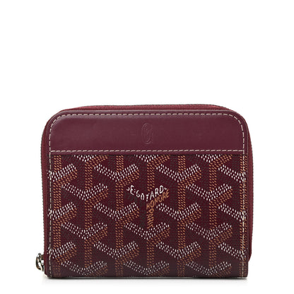 Goyard Goyardine Matignon PM Wallet Bordeaux 1 of 6