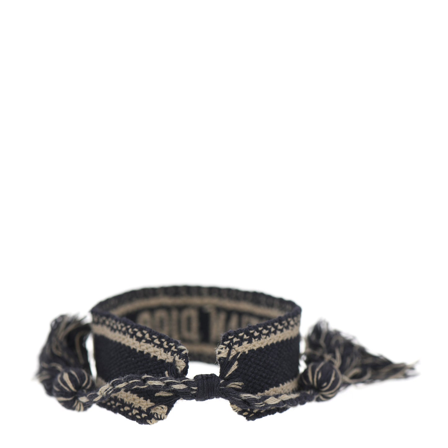 Woven Cotton J'Adior Friendship Bracelet Navy