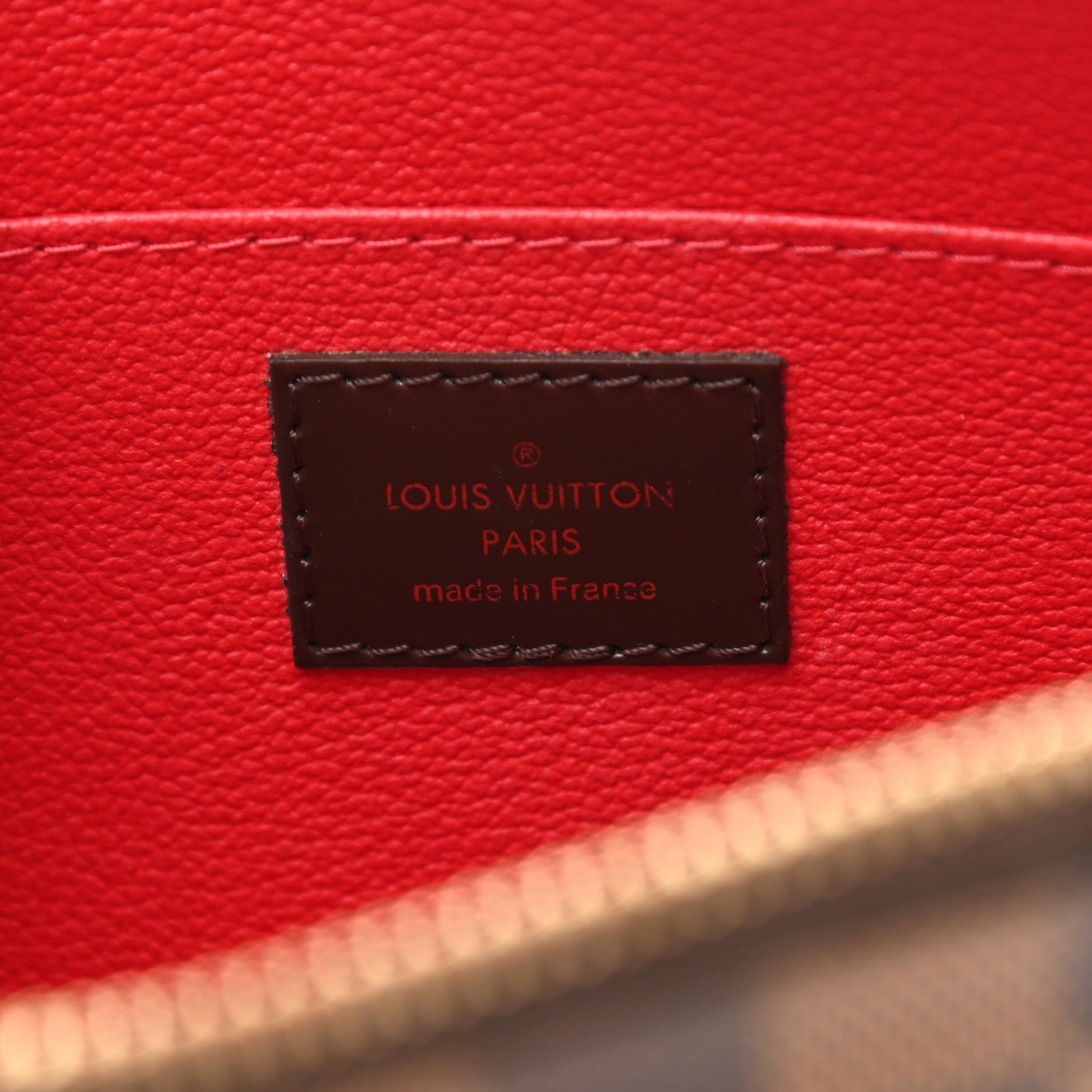 Louis Vuitton Damier Ebene Cosmetic Pouch GM 6 of 6