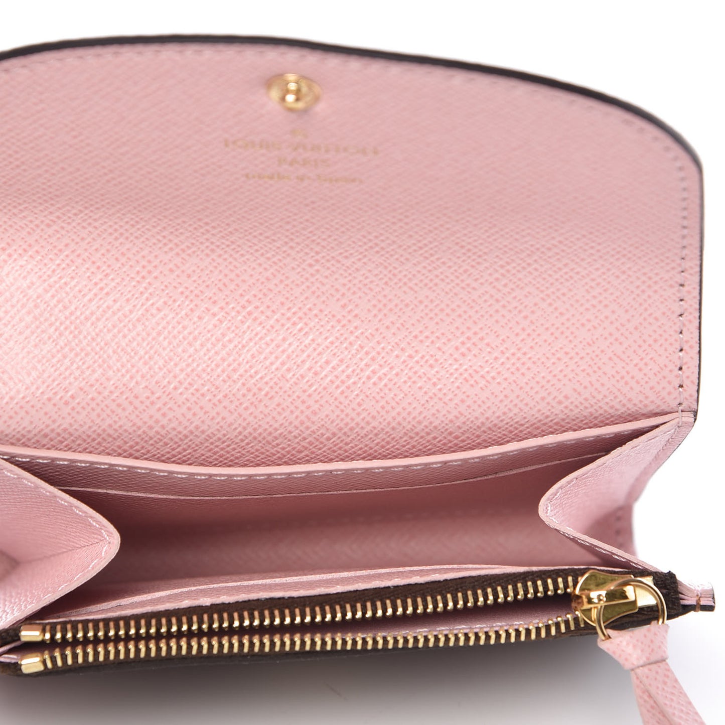 Damier Rosalie Coin Purse Rose Ballerine