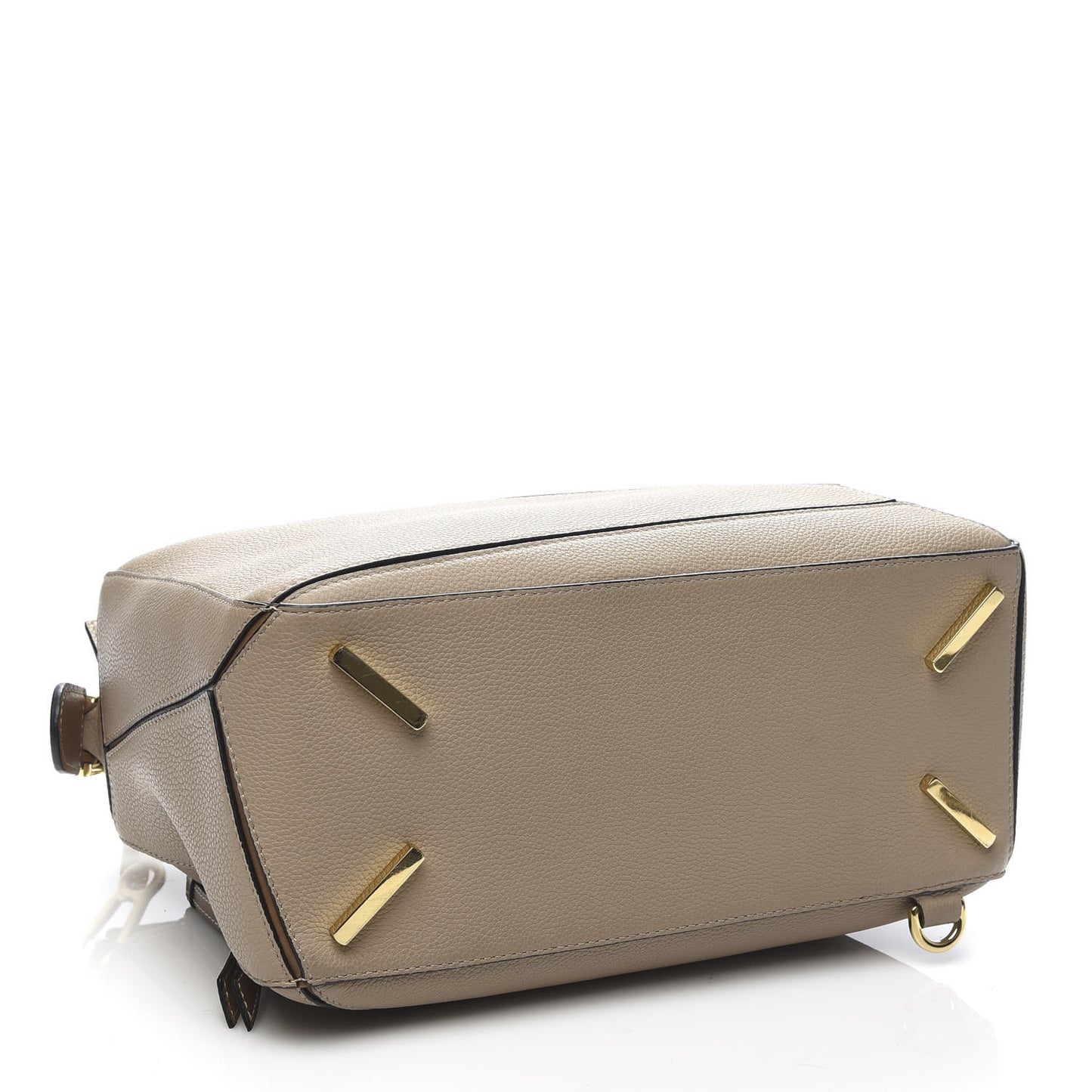 Calfskin Medium Puzzle Bag Sand Mink