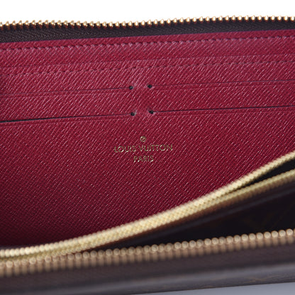 Louis Vuitton Monogram Clemence Wallet Fuchsia 6 of 7