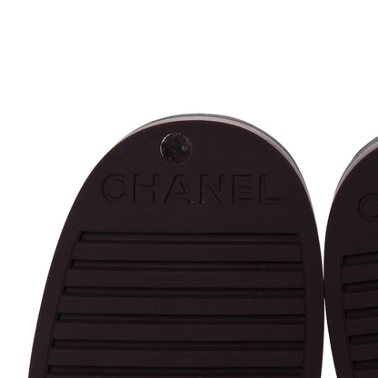 Chanel Lambskin Quilted CC Turnlock Loafers 38 Black 6 of 9