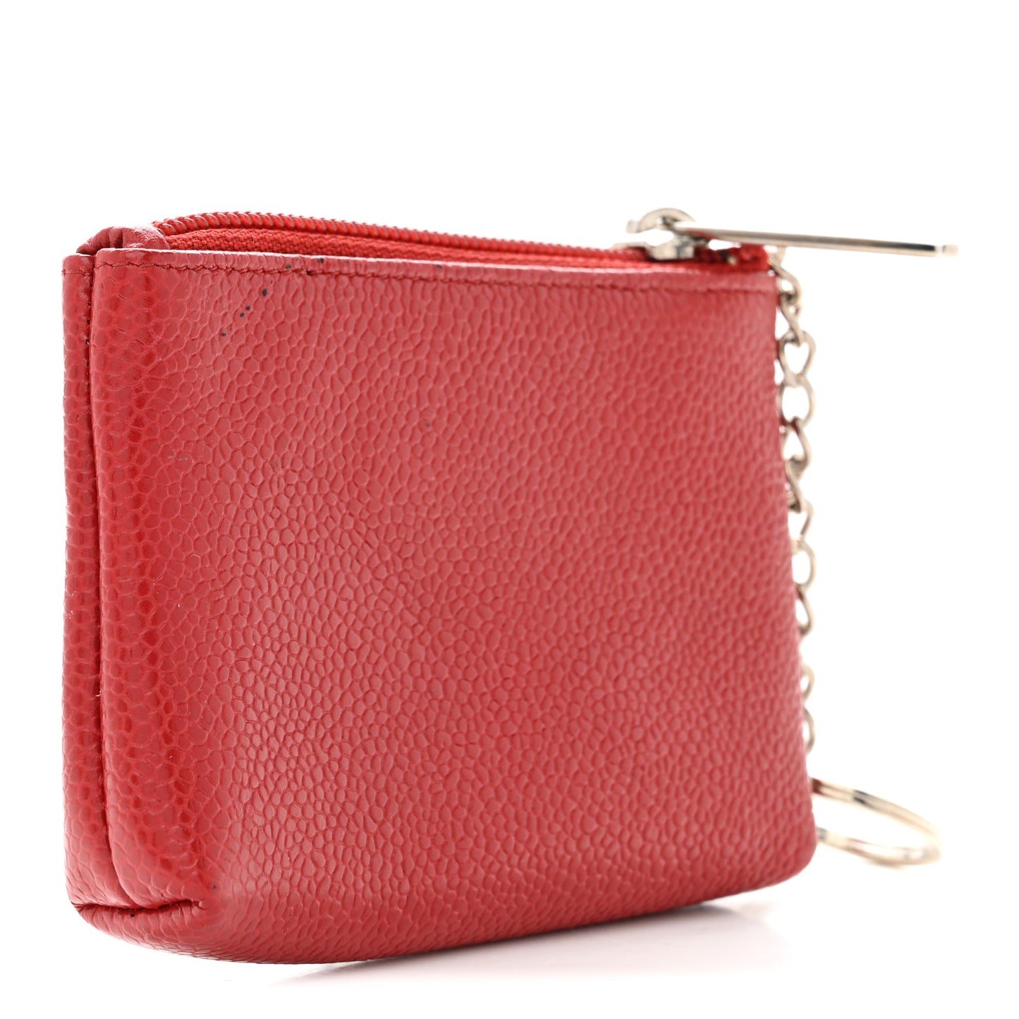 Caviar Timeless CC Key Holder Red