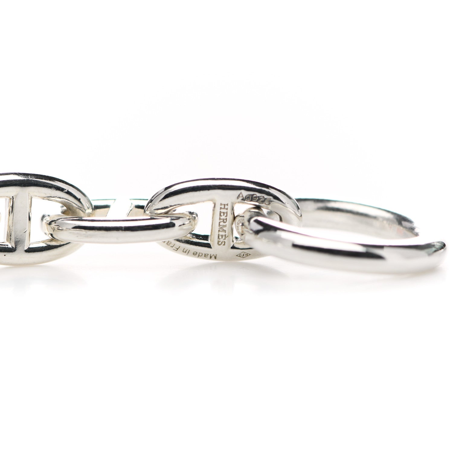 Hermes Sterling Silver PM Chaine D'Ancre Bracelet 4 of 6