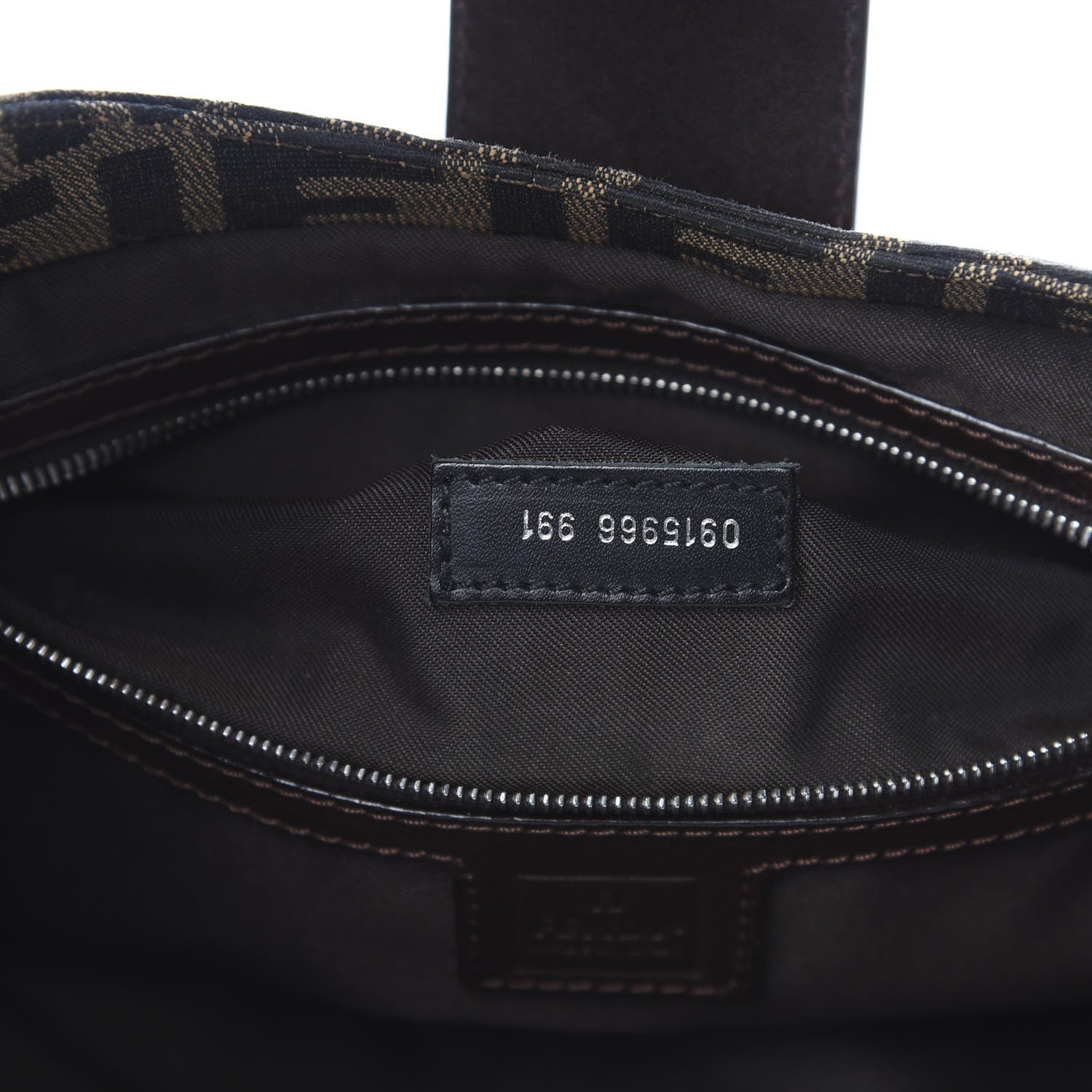 Fendi Zucca Tote Tobacco 6 of 12