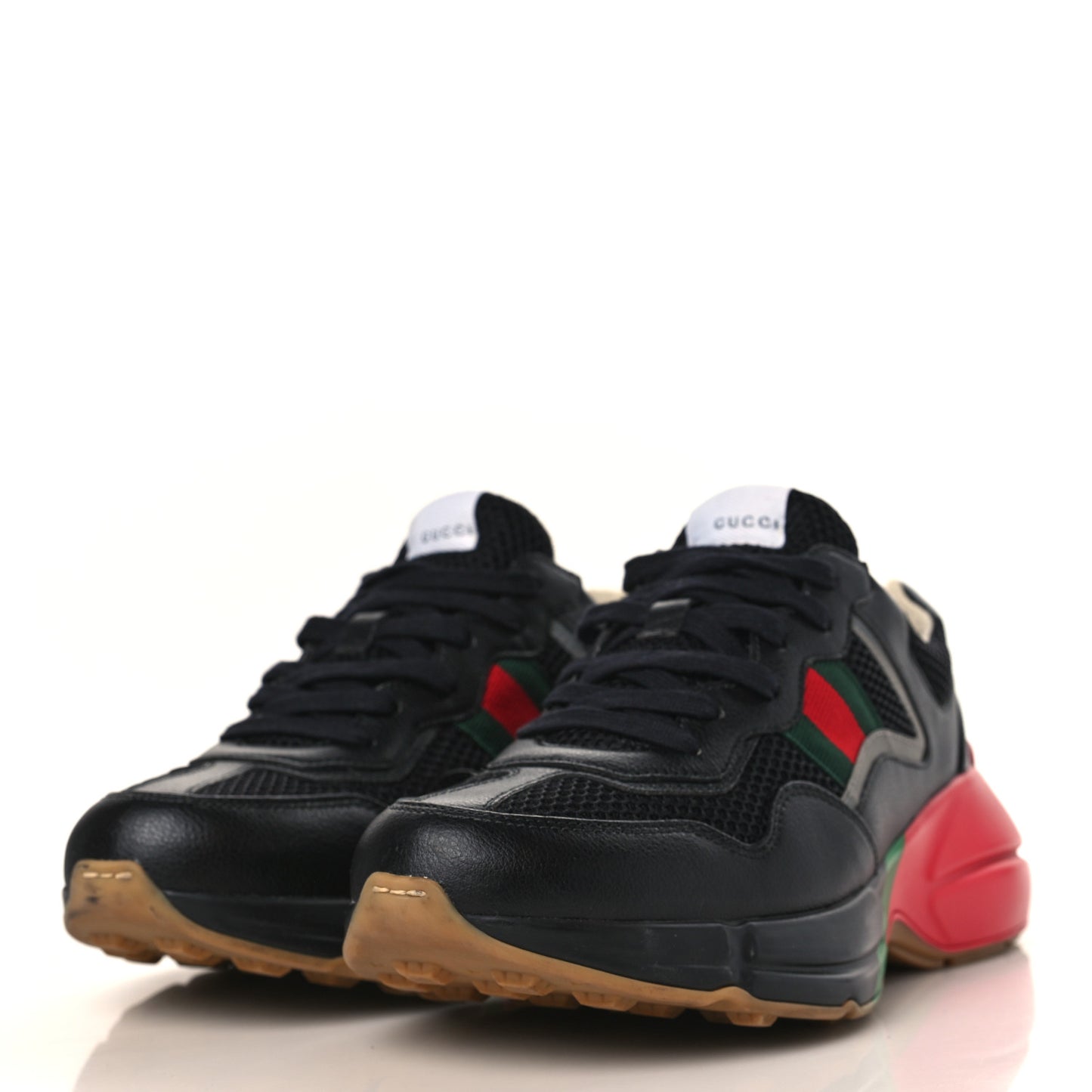 Demetra Web Mens Rhyton Cut Out Sneakers 7.5 Black Red