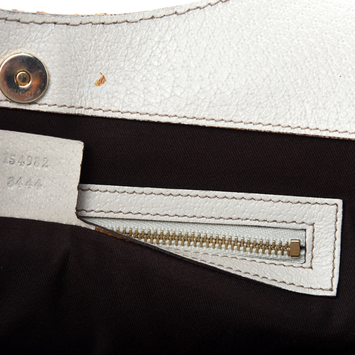 Gucci Monogram Medium Charmy Shoulder Bag Off White 11 of 12
