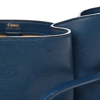 Chloe Calfskin Small Emma Bucket Blue 8 of 16