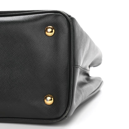 Prada Saffiano Lux Medium Tote Black 10 of 14