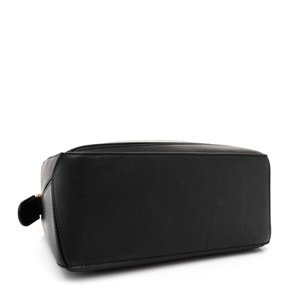 Loewe Calfskin Small Woven Puzzle Bag Black 4 of 10