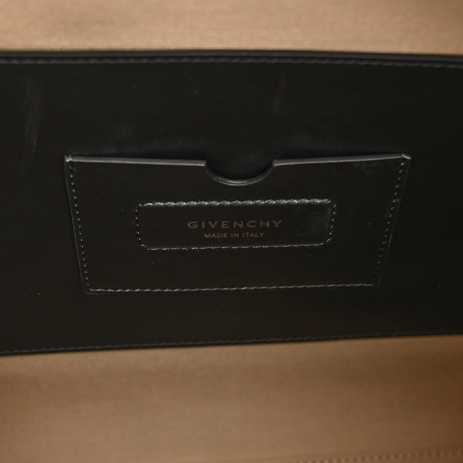 Givenchy Calfskin Antigona Large Soft Clutch Black White 6 of 9