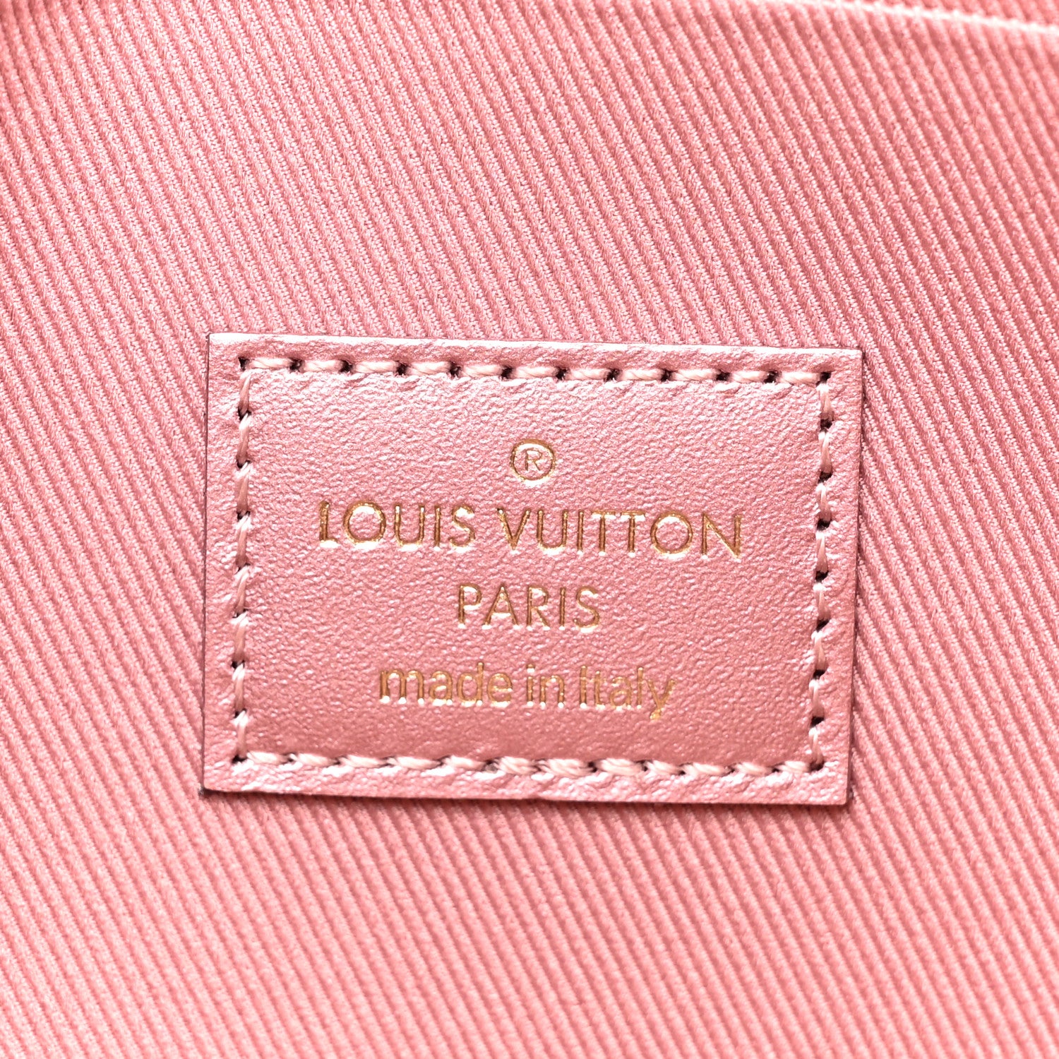 Louis Vuitton Vernis Pochette Felicie Chain Wallet Metallic Pale Pink 9 of 12
