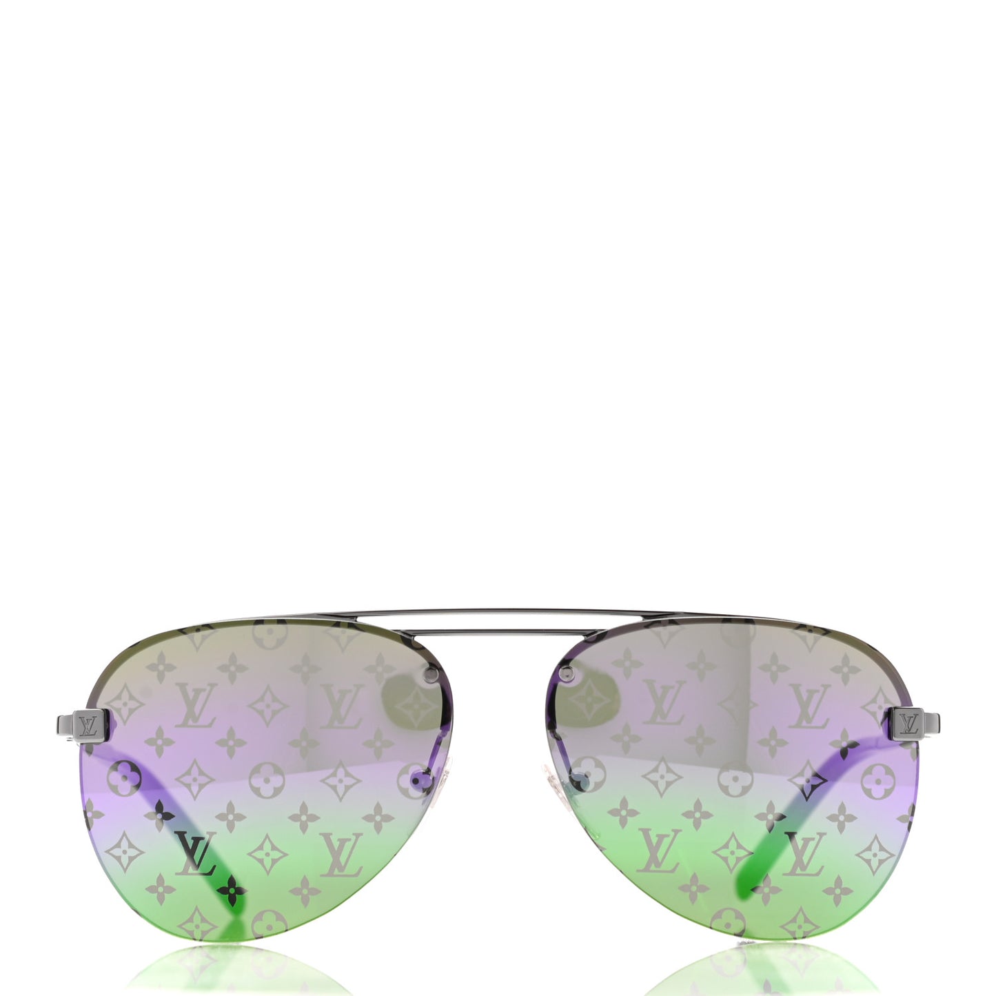 Metal Monogram Clockwise Sunglasses Z1340E Rainbow