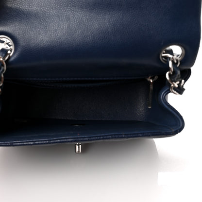 Chanel Caviar Quilted Mini Square Flap Navy 5 of 10
