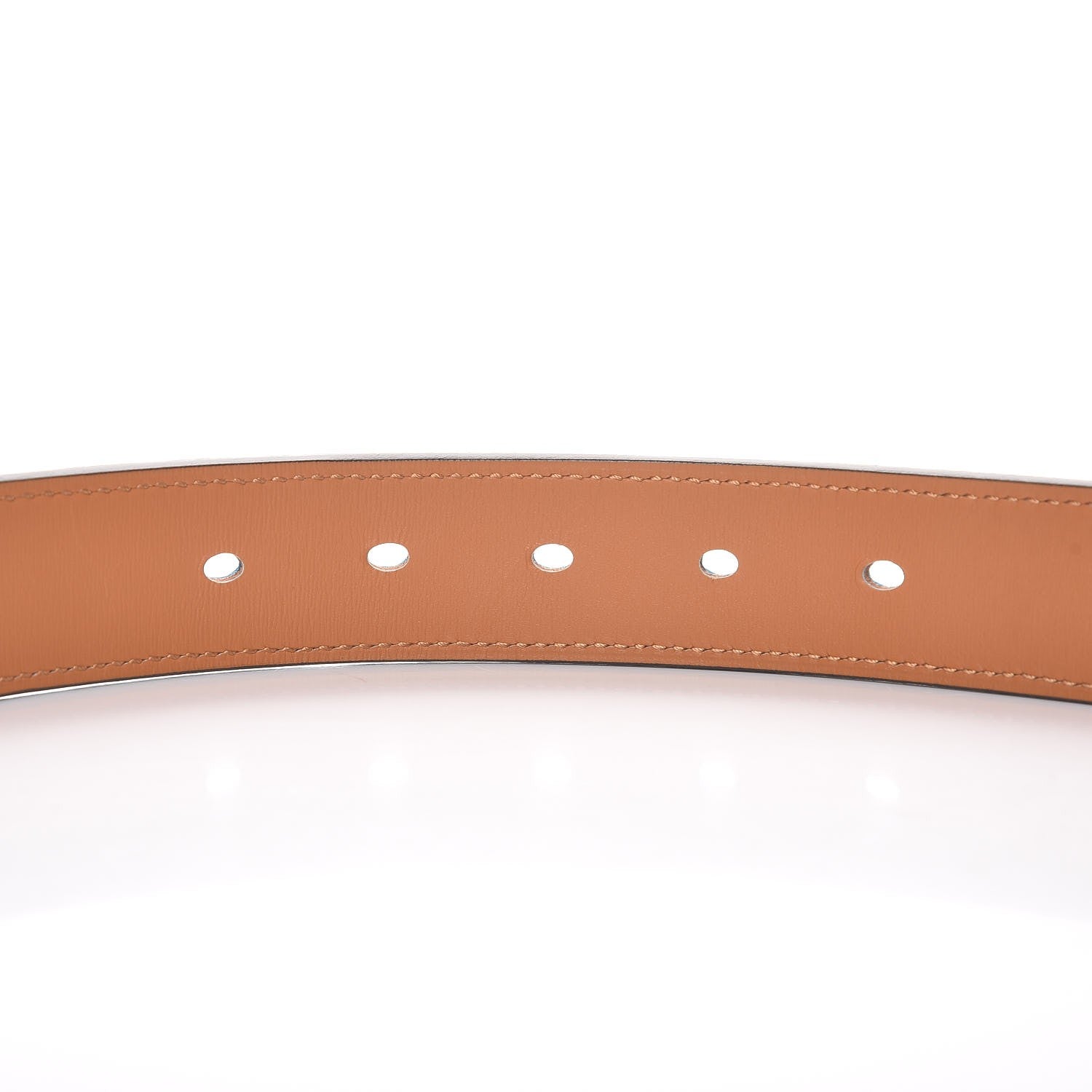 Hermes Taurillon Clemence Etriviere 32mm Belt 105 Turquoise 6 of 8