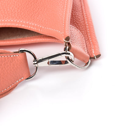 Hermes Taurillon Clemence Evelyne III PM Crevette 11 of 14