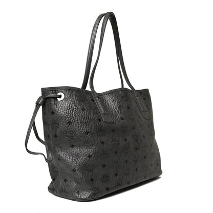MCM Visetos Medium Liz Reversible Shopper Tote Phantom Grey 3 of 22