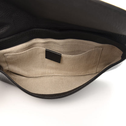 Gucci Calfskin Greenwich Clutch Black 5 of 11